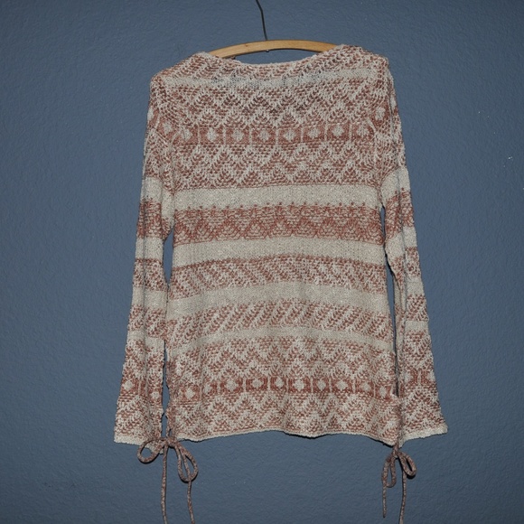 New KNOX ROSE Ombre Side-Tie Pullover Sweater NWT - Picture 5 of 8